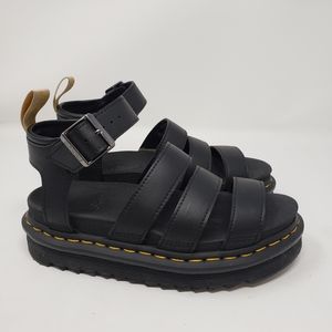Dr Martens VEGAN BLAIRE Sandals Black size 5